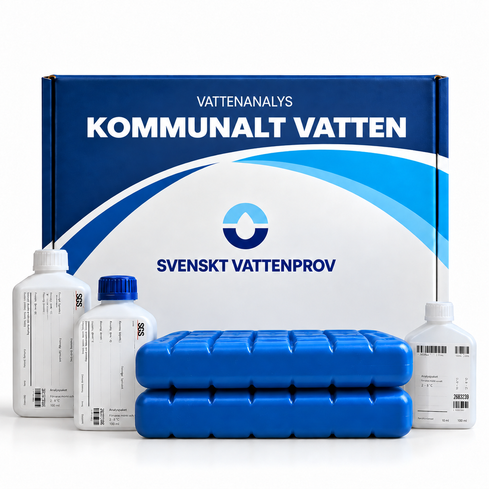 Vattenanalys för kommunalt vatten
