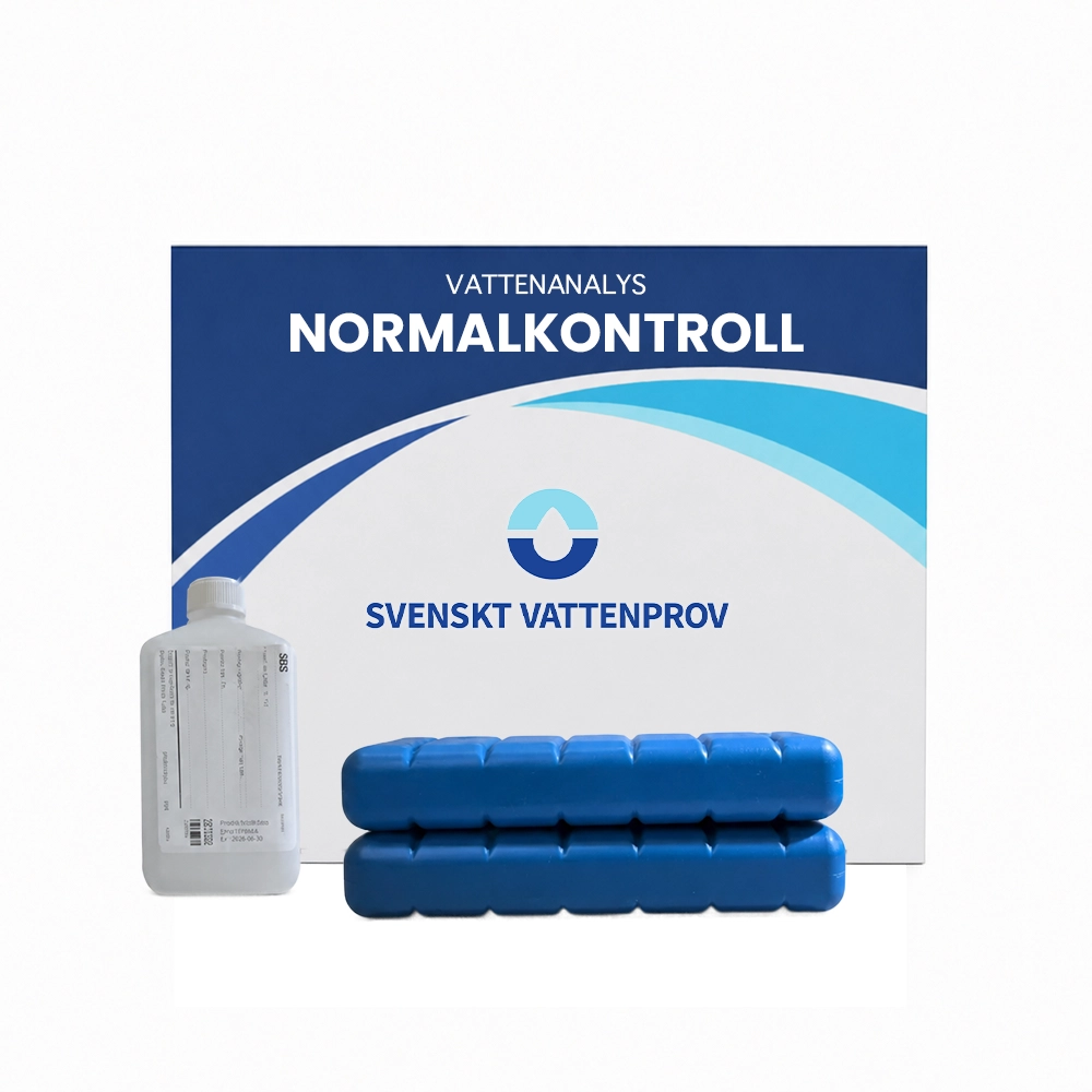 Provkit för normalkontroll av vatten - Svenskt Vattenprov