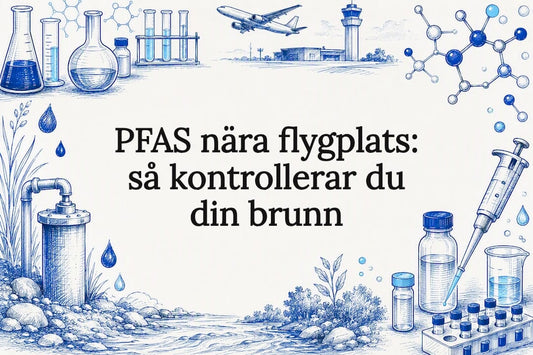 Dekorativ titelbild för artikel om vattentester