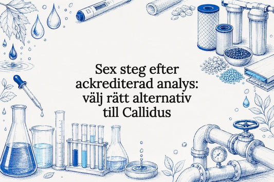 Dekorativ titelbild för artikel om vattenrening