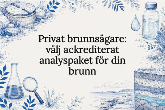 Dekorativ omslagsbild för val av analyspaket
