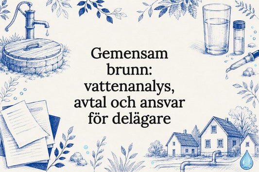 Illustrerad framsida med gemensam brunn