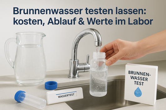 Brunnenwasser testen lassen: kosten ablauf & werte im labor