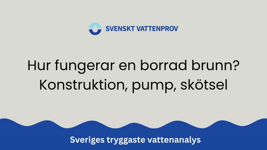 Hur fungerar en borrad brunn? Konstruktion, pump, skötsel