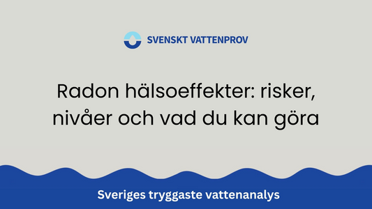Radon hälsoeffekter: risker, nivåer och vad du kan göra