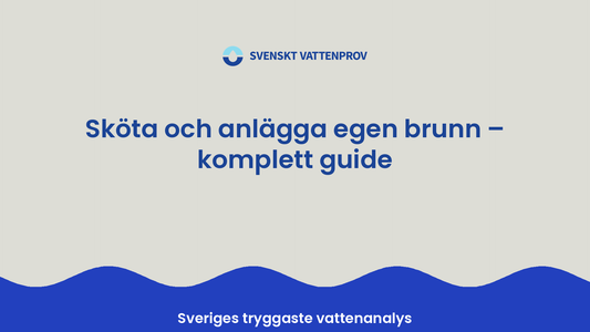 Sköta och anlägga egen brunn – komplett guide för brunnsägare