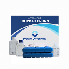 Provkit för vattenanalys av borrad brunn - Svenskt Vattenprov